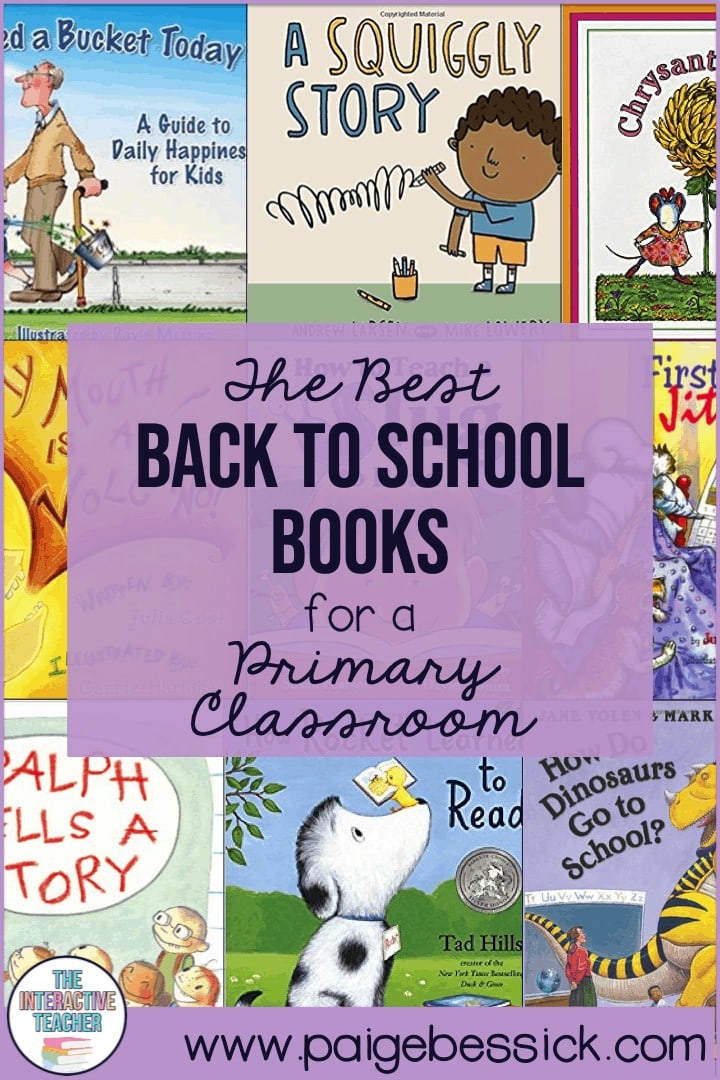 The Best Back-to-School Read Alouds for First Grade