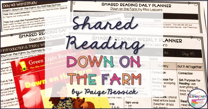 Shared Reading: Down on the Farm