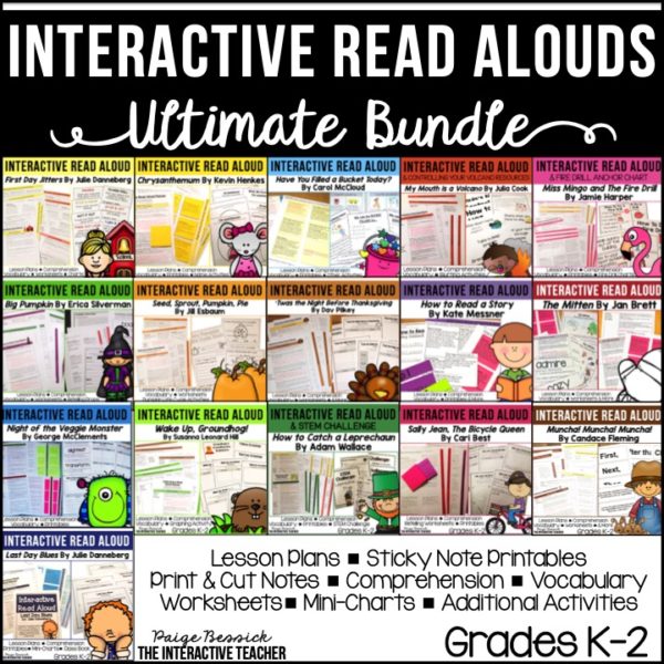 How to Plan an Interactive Read Aloud in 5 Easy Steps - Paige Bessick ...