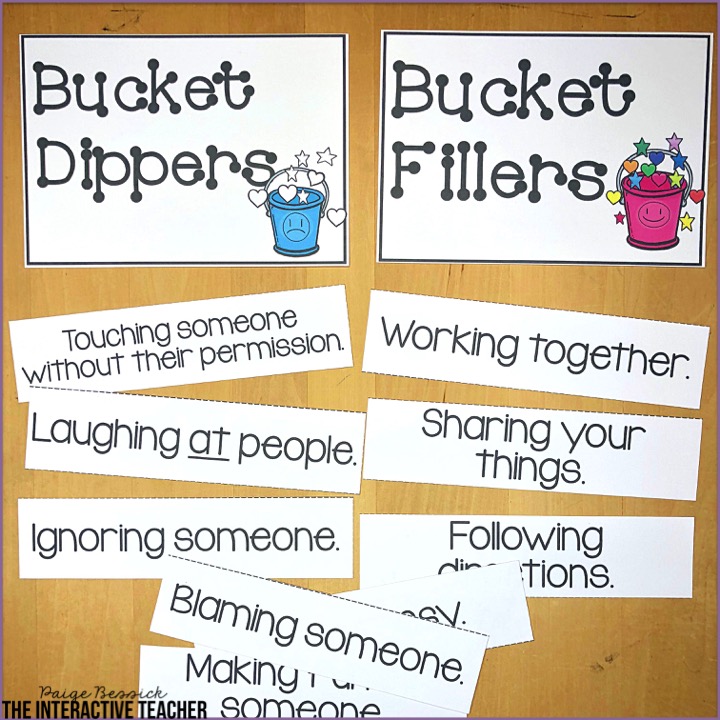 Creating a Bucket Filling Classroom Paige Bessick The Interactive