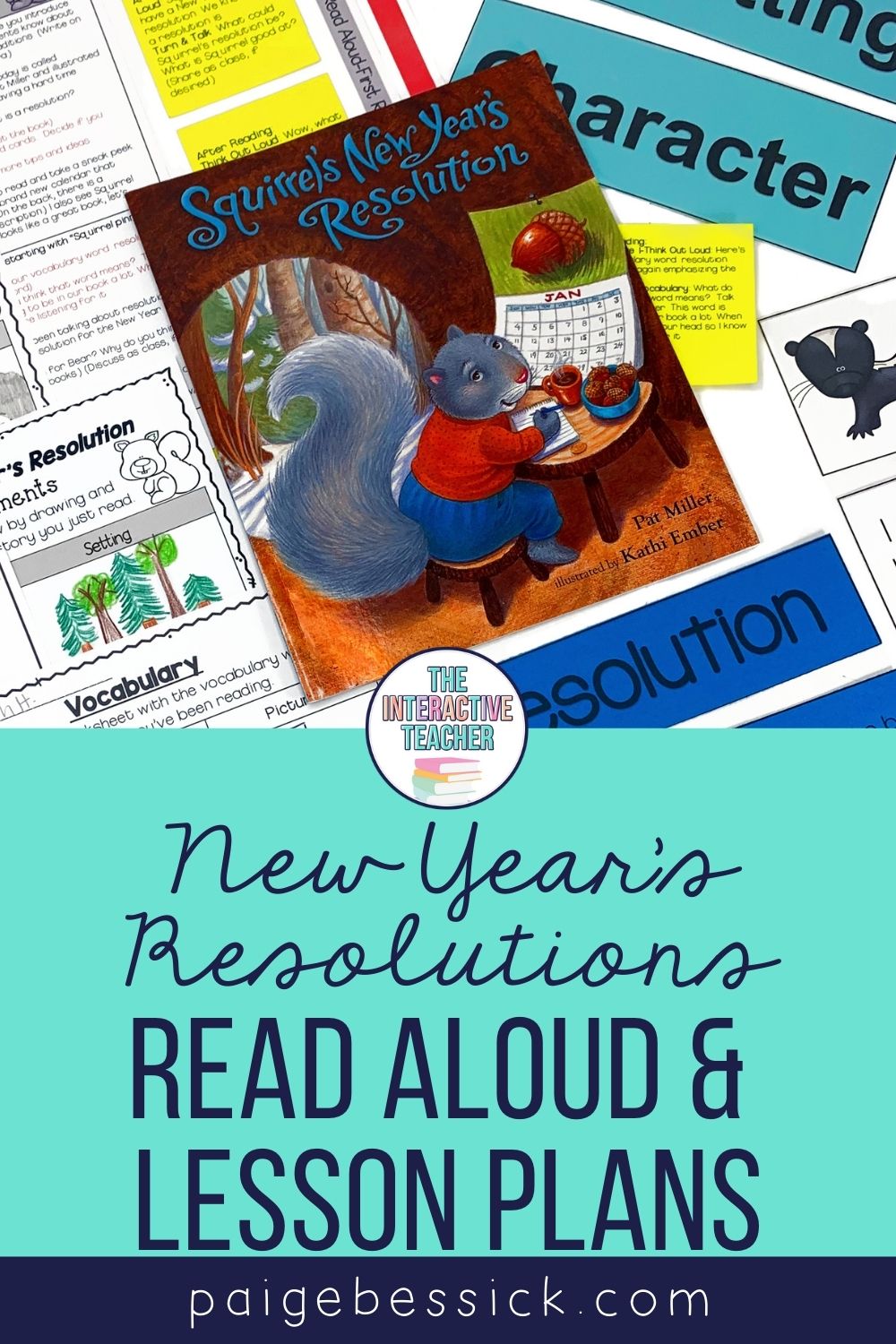 New Year\'s Resolutions Read Aloud & Lesson Plans