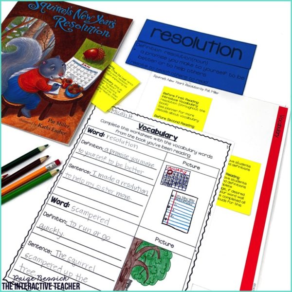 New Year's Resolutions Read Aloud & Lesson Plans - Paige Bessick - The ...