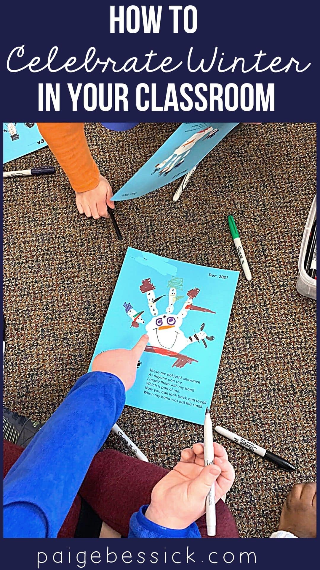 How to Celebrate Winter In Your First Grade Classroom
