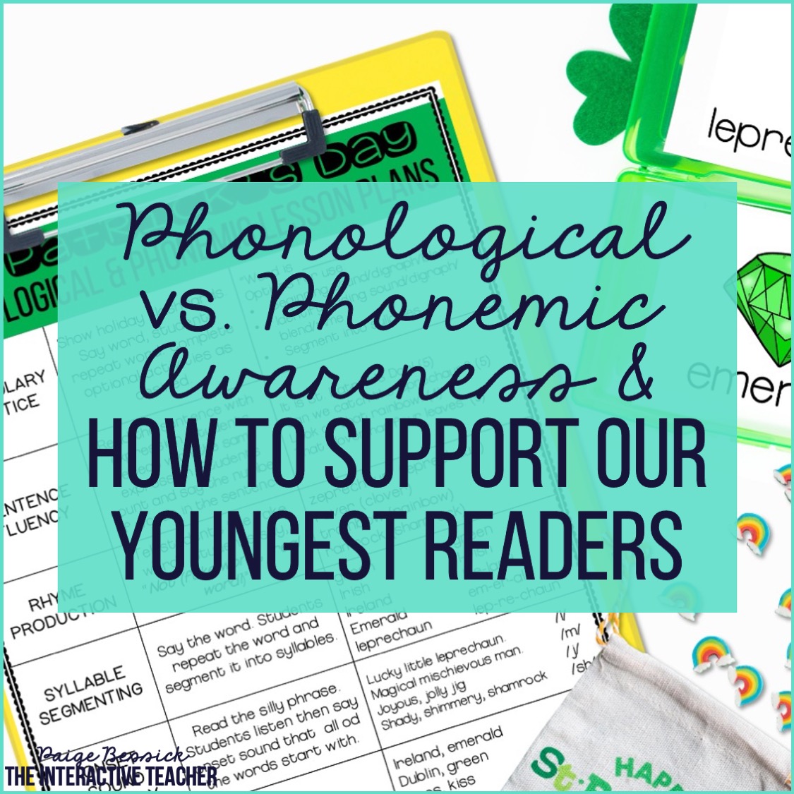 phonological and phonemic awareness tips